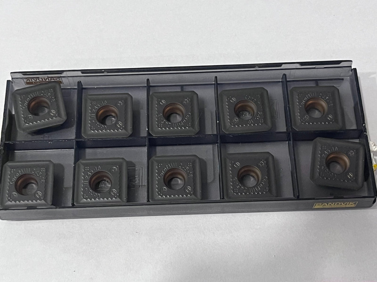 sandvik Milling Insert R245-18 T6 M-PM 4330 solid carbide pack of 10