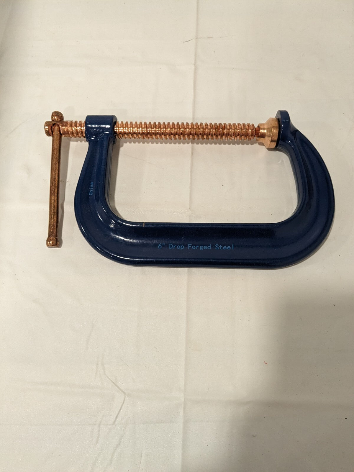 GIBRALTAR C-Clamp: 6" Max Opening, 4-1/8" Throat Depth, Regular-Duty C
