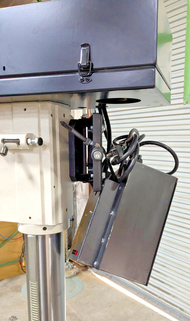 VECTRAX RF-19V Heavy Duty Drill Press  20" Swing  3MT  *Missing 1HP Motor*