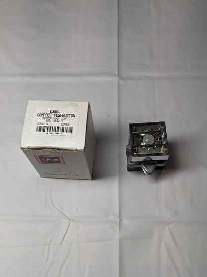 Cutler-Hammer Compact Pushbutton W/IND. Light 600V. 50/60Hz E30EL