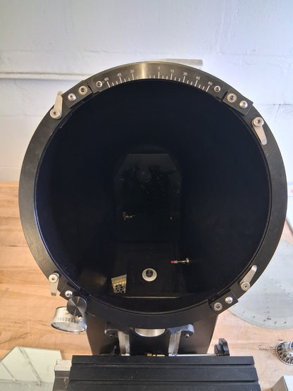 SPI Optical Comparator 12" Screen Dia FOR PARTS/REPAIR 10x20 12-526-0