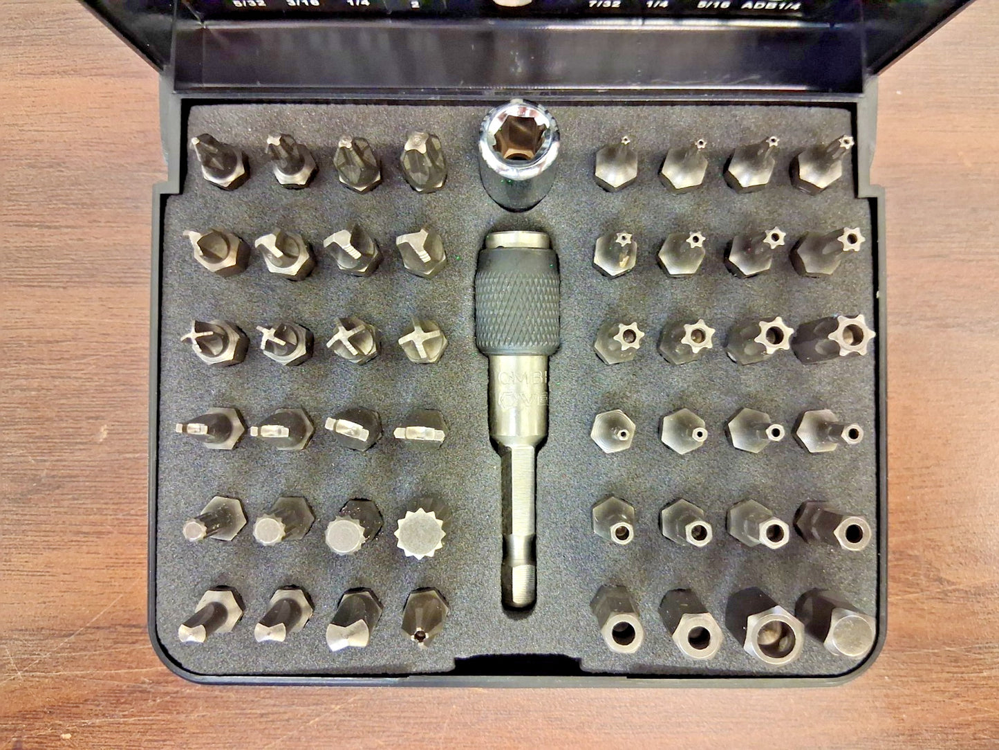 Vega Industries Screwdriver Insert Bit Set V50-1TP
