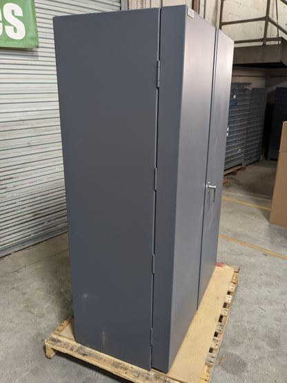 Durham Heavy Duty Storage Cabinet w/ Bins 4-Drawer 72 x 48 x 24 SCRATCH N DENT
