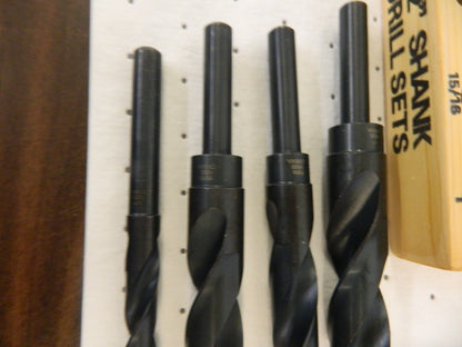 Drill Bit Set Reduced Shank Drill Bits 8 Pc 118 ° HSS 1 Drill Bit Size 79981866