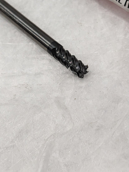 ACCUPRO Square End Mills 2pk: 1/8" Dia, 1/4" LOC, 5 Fl 545S1250C11
