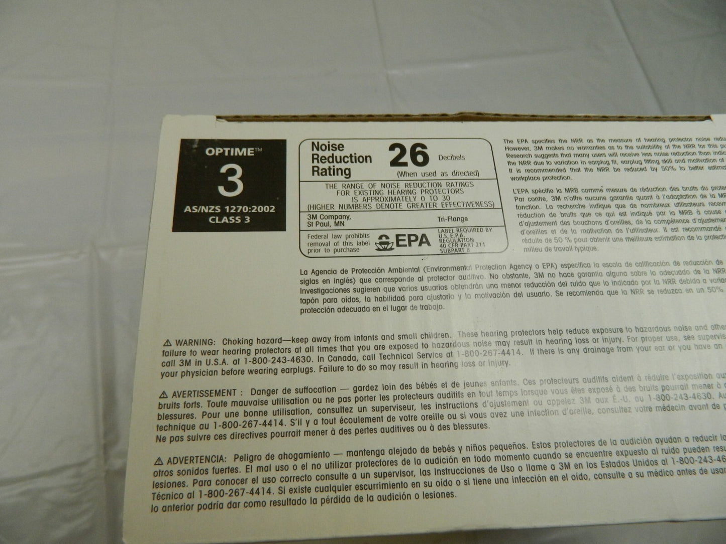 3M Earplugs: 26 dB, Foam, Flanged, Roll Down, Corded 7000052724