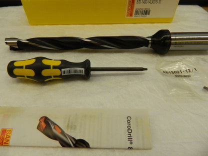 SANDVIK COROMANT Replaceable Tip Drill 14-4.99mm Drill Dia Flange Shank 6341285