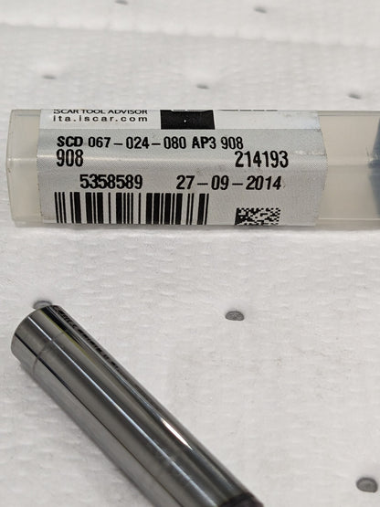 ISCAR Screw Machine Length Drill Bit: 140 °, Solid Carbide 5530354