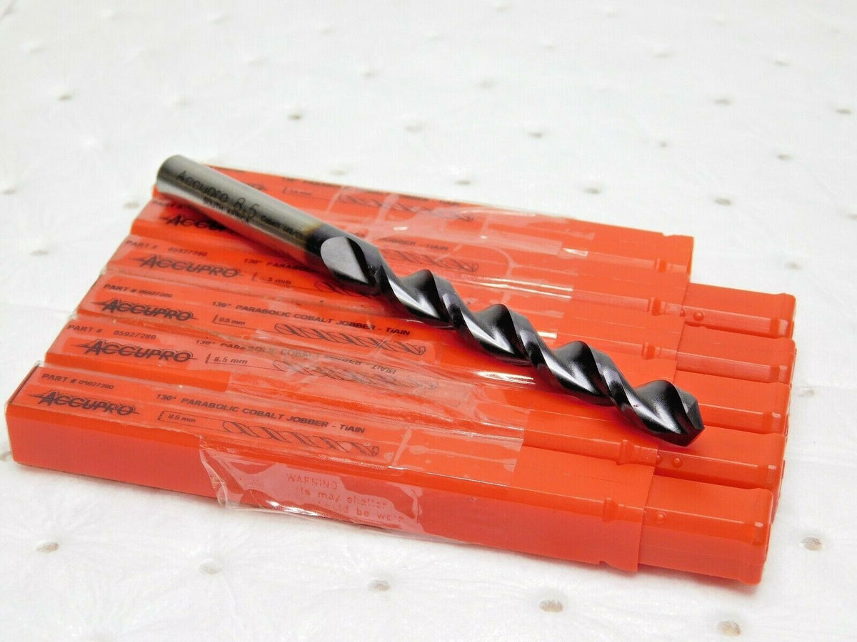 Accupro Cobalt Jobber Drills RH 8.5mm x 4-19/32" OAL 130° 05927280
