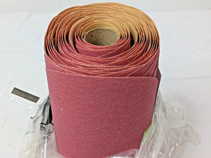 3M 6" Red Abrasive Disc Roll 01114 P120 Aluminum Oxide 7000119771