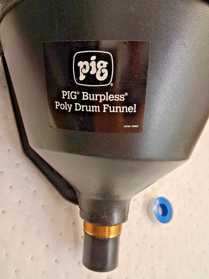 PIG Drum Funnel &amp; Cover 30&amp;55 GAL DRM1680-BK