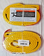 Lift-All Polyester Eye & Eye Web Sling 6'L 1"W 3200 lb VC QTY2 EE2801DFX6
