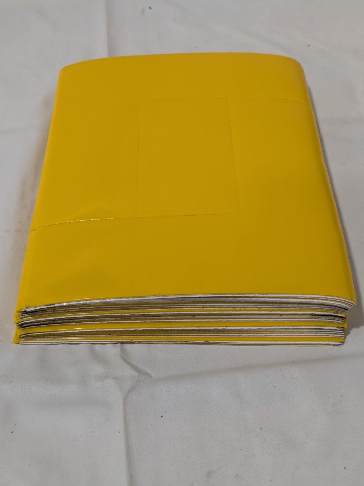 ACCUFORMNMC Die Cut Shape: Vinyl, Yellow, Light Duty Qty 25 LN120