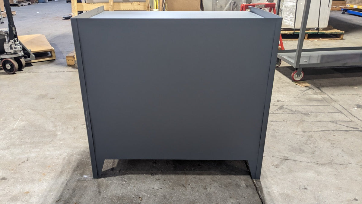 Durham Table High Storage Cabinet 2-Shelf 16 Ga. Steel 3000-95 Scratch N Dent