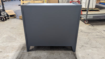 Durham Table High Storage Cabinet 2-Shelf 16 Ga. Steel 3000-95 Scratch N Dent