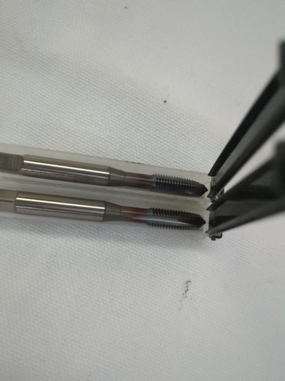 OSG Spiral Point Taps 3pk: 1/4-28 Thread, UNF, 3 Fl 1700308