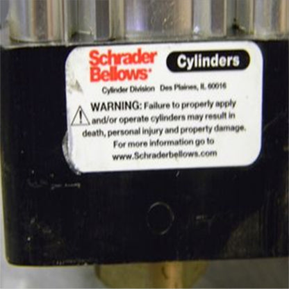 Schrader Bellows 2-1/2" x 5-3/8" NFPA Pneumatic Air Cylinder 2.0TE4MA2