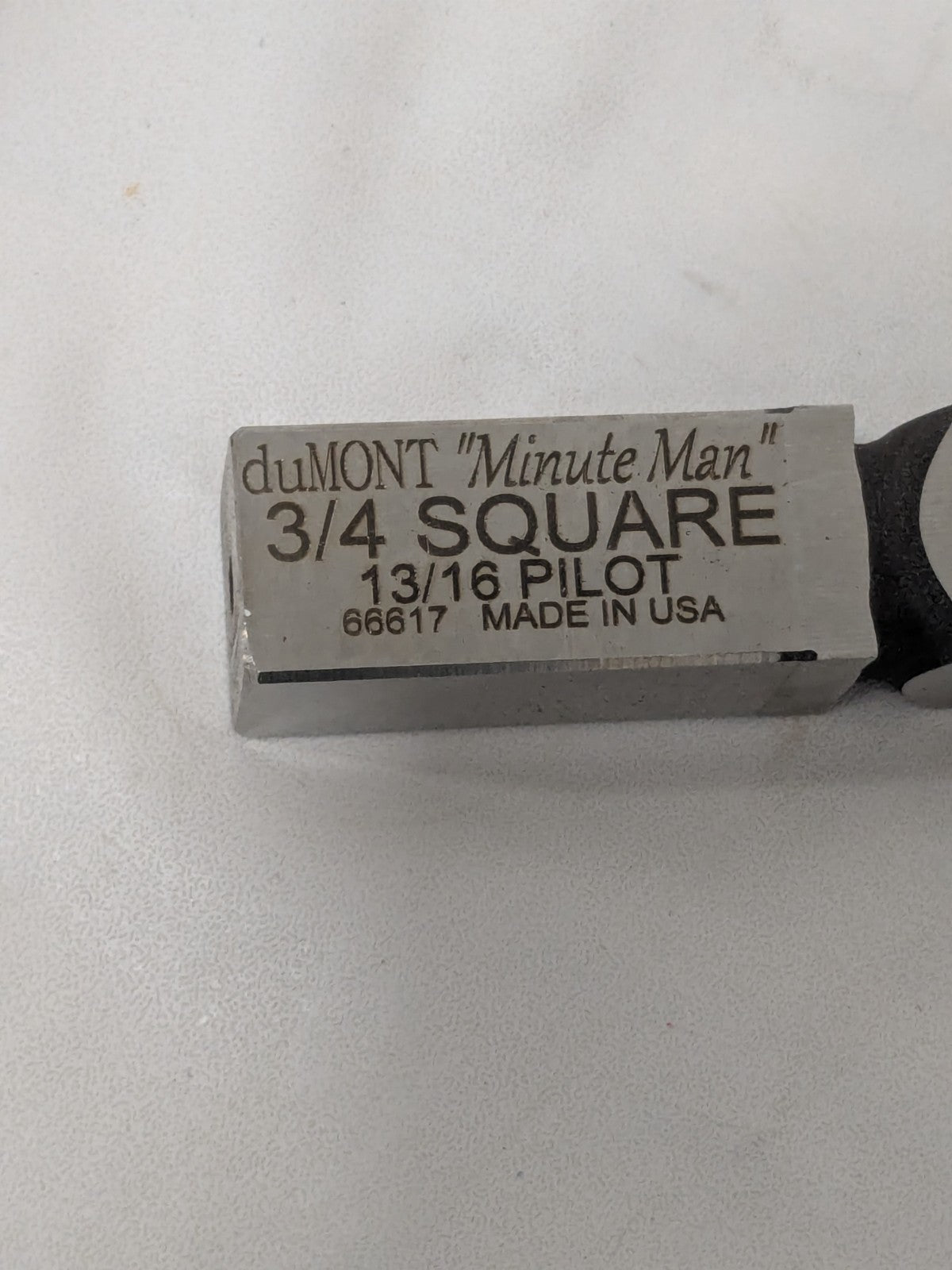 Dumont Square Broach 3/4" x 17-3/4" OAL, 13/16" Pilot Hole Dia 66617