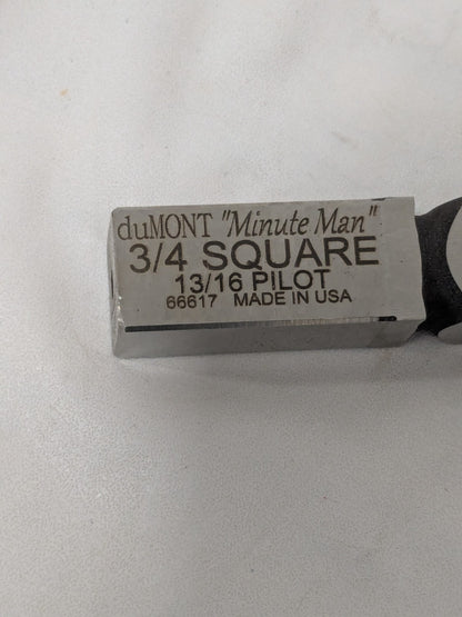 Dumont Square Broach 3/4" x 17-3/4" OAL, 13/16" Pilot Hole Dia 66617