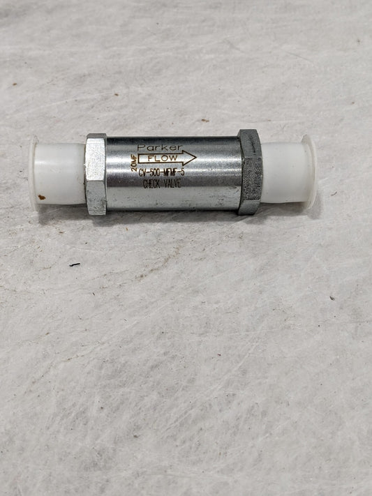 PARKER Hydraulic Control Check Valve: 3/4-16 Inlet, 3/4-16 Outlet CV-500-MFMF-5