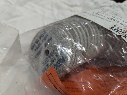 CRATEX Deburring Wheel: 2" Dia, Aluminum Oxide 25pk 40014