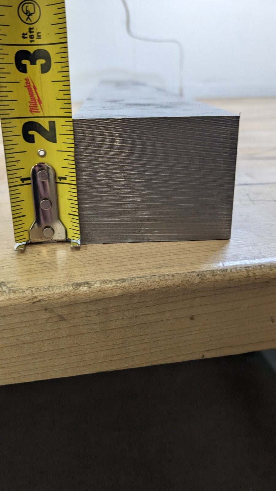 DRTS A2 Air-Hardening Flat Stock 2 x 2.5 x 28.5" +/- .5" L Tolerance 86463551