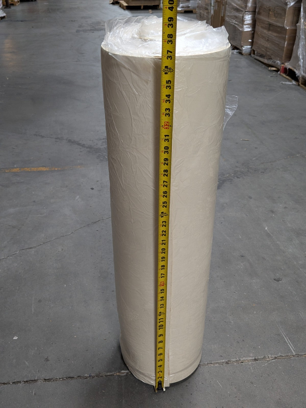 USA Industrials Natural Gum Rubber Sheet 30 Ft Length 36 In Width 3/16 In Thick