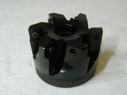 Hertel Die & Mold Face Mill 3 Dia 6Fl 1 Bore RH 1.97H 5460 Max RPM HMO00035D
