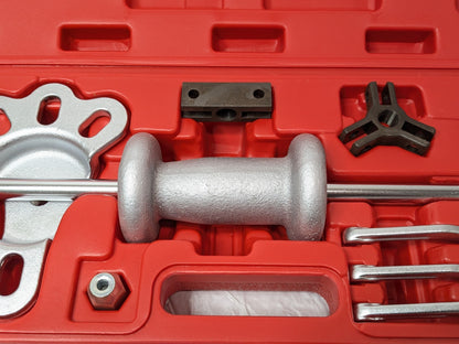 16 Piece Slide Hammer Set w/Case 3 Jaws YC-901A INCOMPLETE