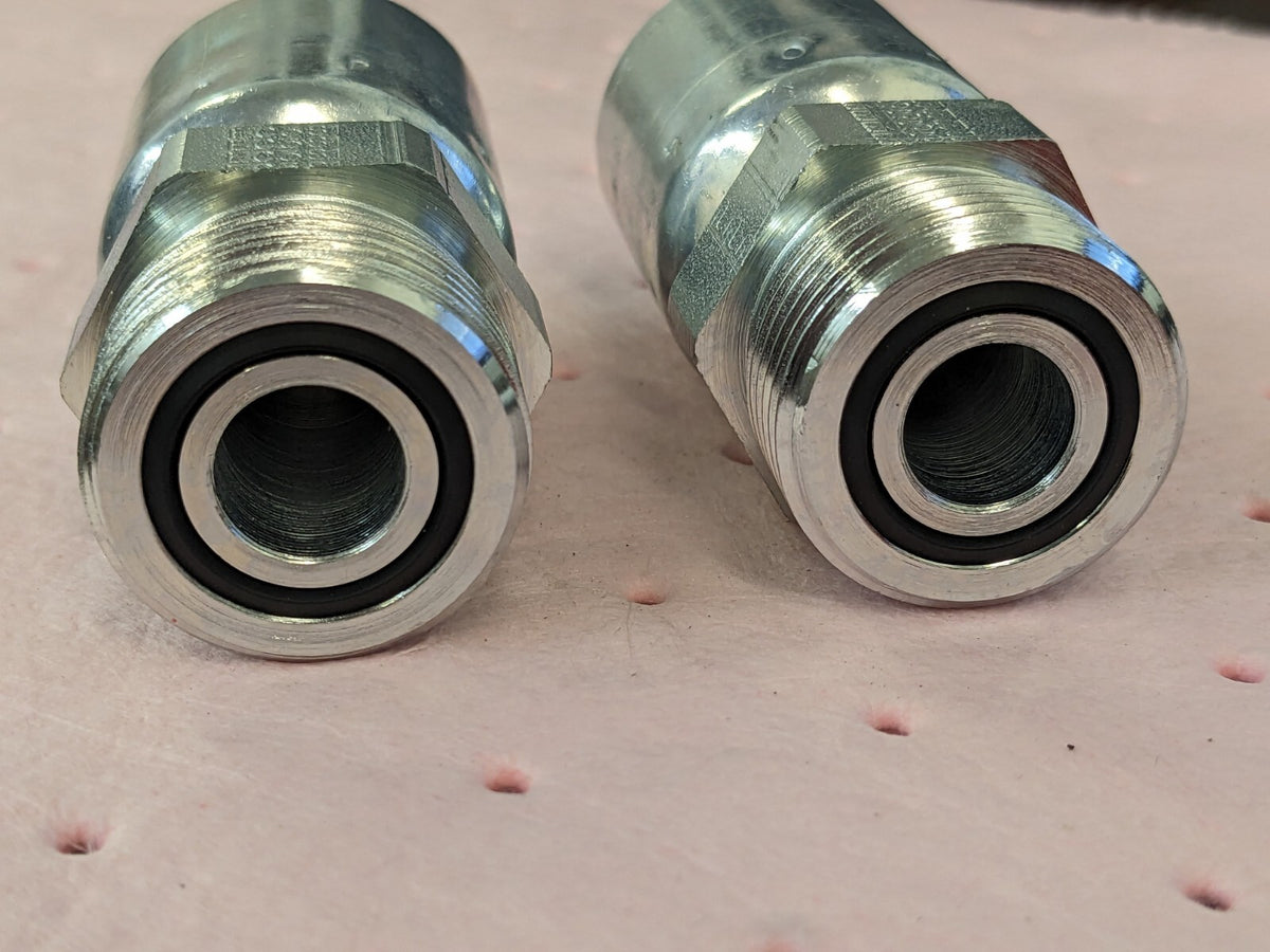 PARKER Hydraulic Hose Male ORFS Swivel Fitting 2ct 0.625" ID BDPP-00316
