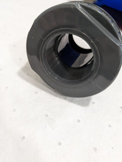 Spears Plastic Tank Adapter: 1-1/4 in, PVC Schedule 80 8172-012
