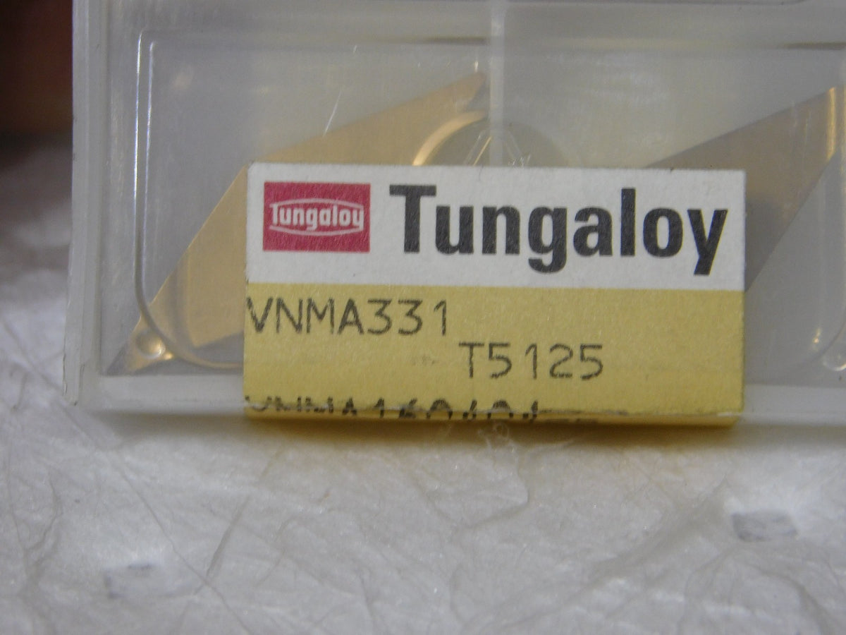 Tungaloy Carbide Turning Inserts VNMA331 Grade-T5125 TiCN/AI203 QTY 10