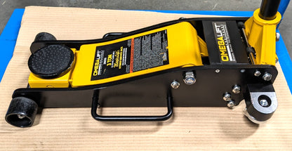 OMEGA LIFT EQUIPMENT 3 Ton  Service Floor Jack  3-7/8" - 18-15/16"  26033
