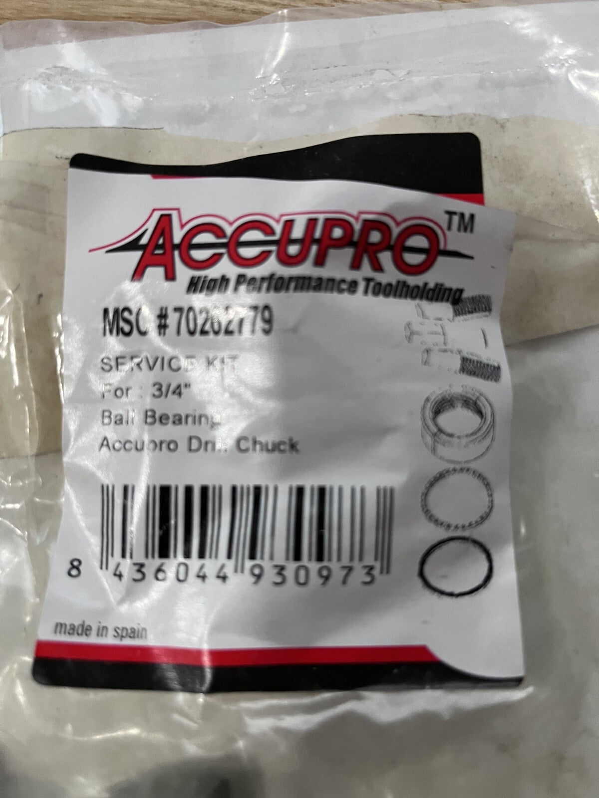 Drill Chuck Ball Bearing Set: Use with 3/4" Ball Bearing Drill Chuck