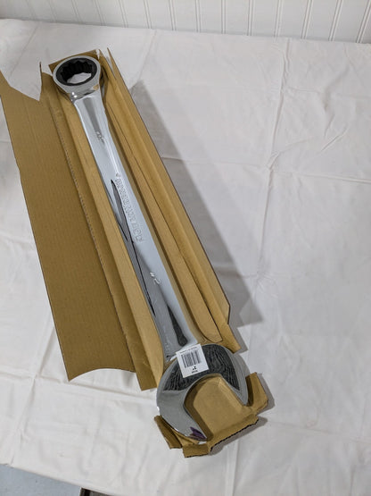 GEARWRENCH Combination Wrench: 2" Head Size, 15 deg Offset,  25.7870" OAL 9056D