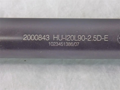 Hertel 20mm x 1" LH Indexible Grooving Toolholder HU-I20L90-2.5D-E