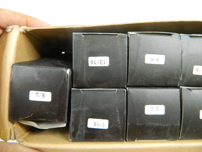 Collet Set: 13 Pc, 1/8 to 7/8 Capacity RACK NOT INCLUDED 231-0013