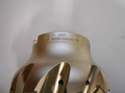 Hertel Indexable Chamfer and Angle Face Mill 3" Cutting Diam. 84741792