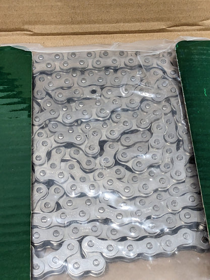 TRITAN Roller Chain: 1/2" Pitch, 40SS Trade, 10' Long, 1 Strand 40-1SS