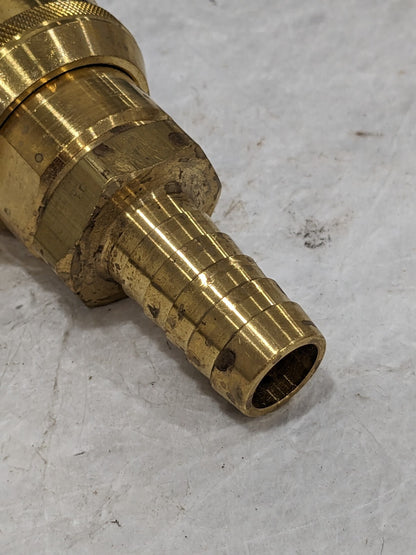 PARKER Pneumatic Hose Coupling: 3/4" Body Dia, Industrial Interchange B38-7