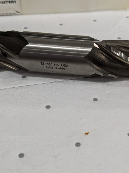 Putnam Square End Mill 13/16" x 7/8" x 1-7/8" x 6-1/8" 4F UC