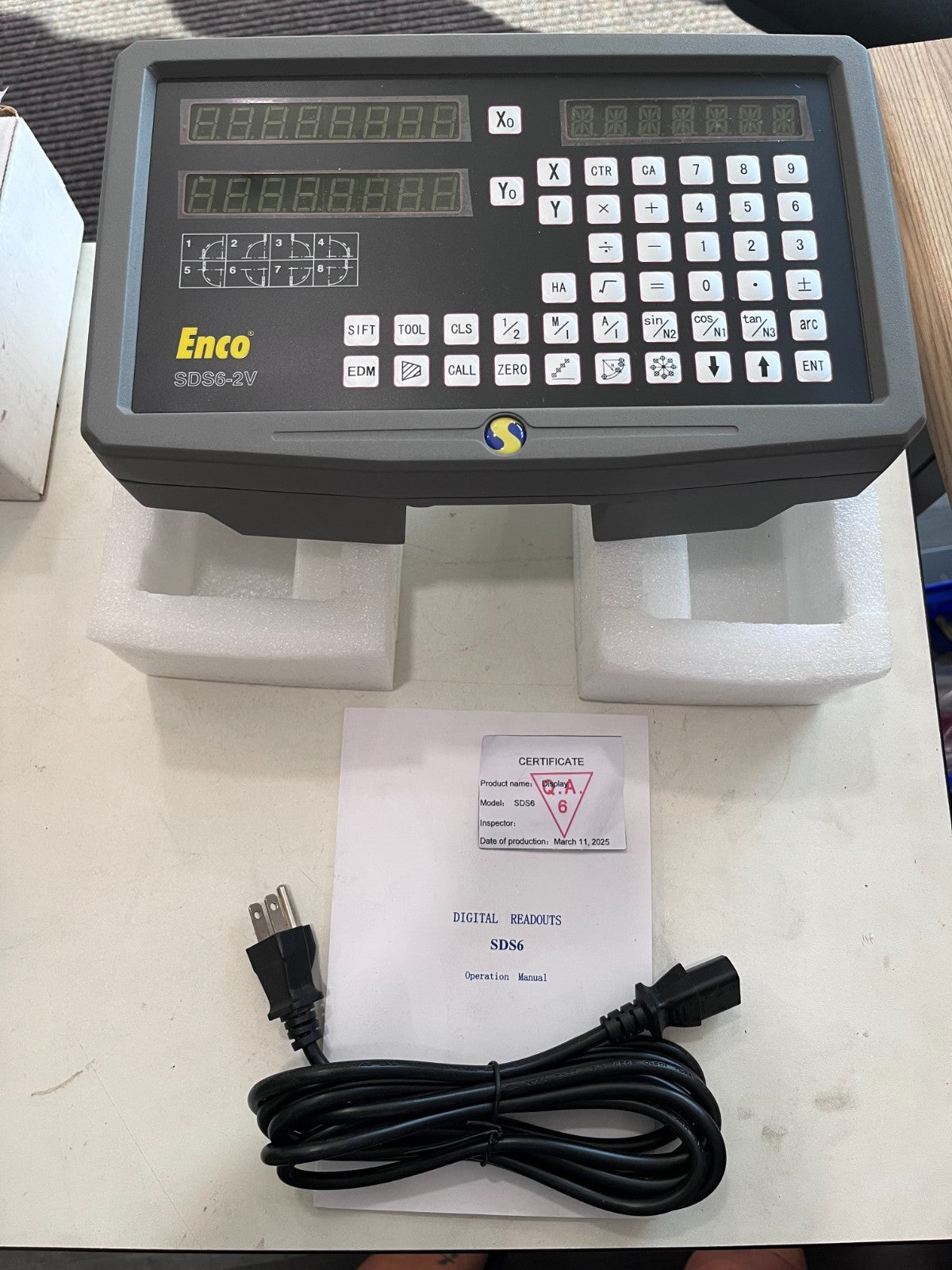 Enco  DRO SDS6-2V