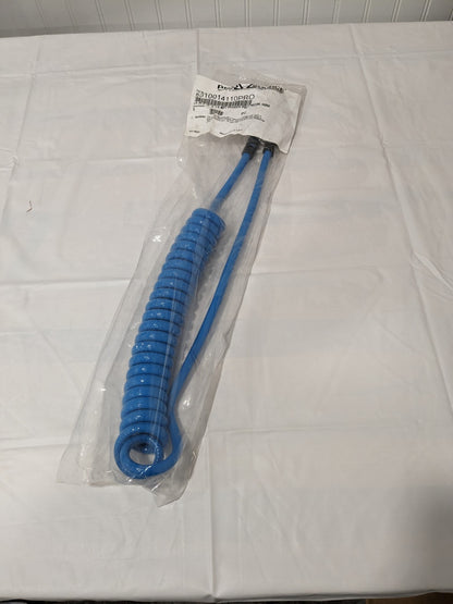 Pro Source 1/4" I.D. x 10' x 1/4" NPT Braided Poly Recoil Hose 5510014110PRO