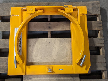 Forklift Mounted Steel Drum Grab for 55 Gallon Drums 1500 Lb. Capacity