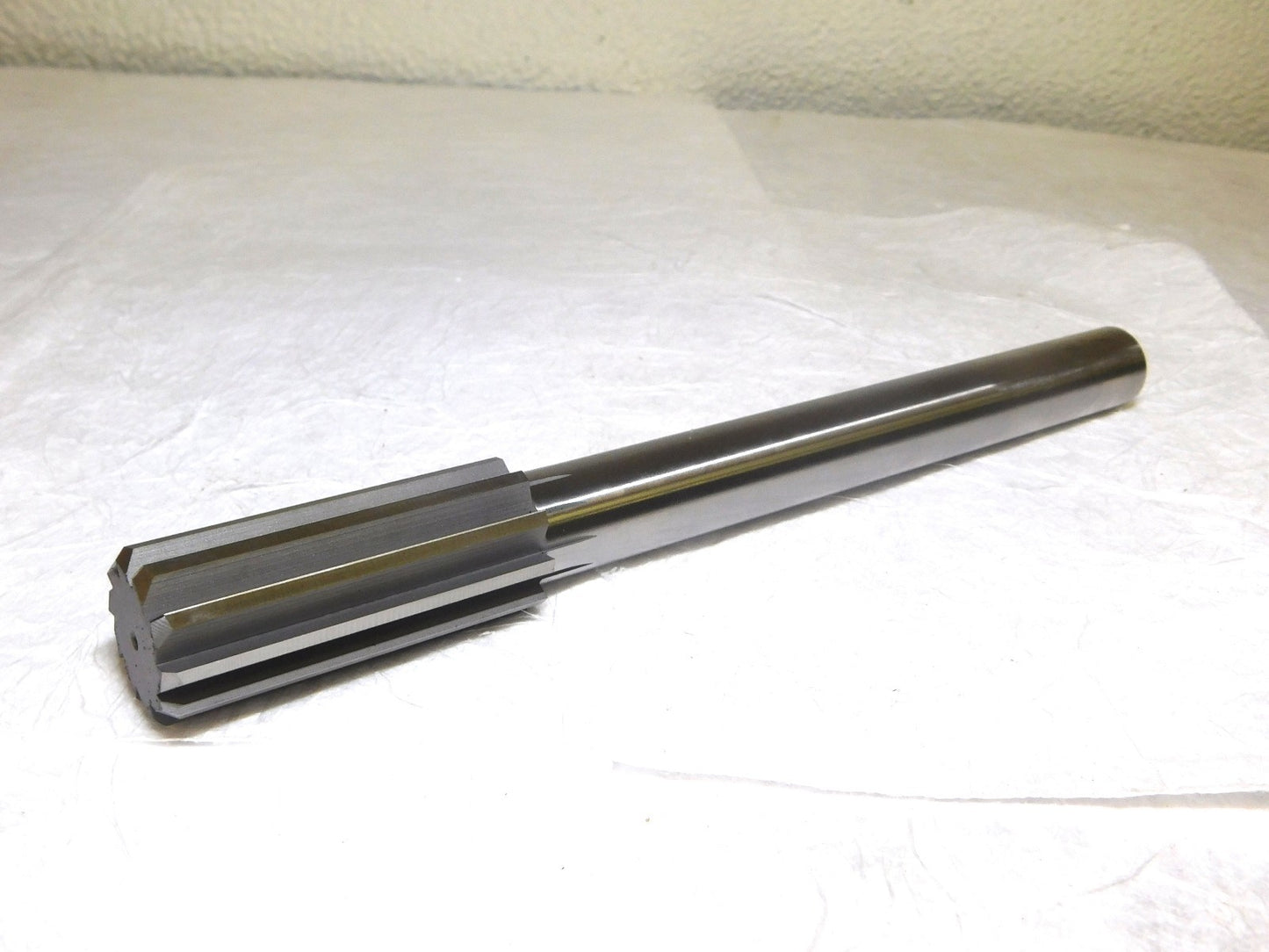 Hertel HSS Chucking Reamer 1-3/8 Dia 10 Flute 3.25 Fl Lgth 12 OAL 30146385 RL