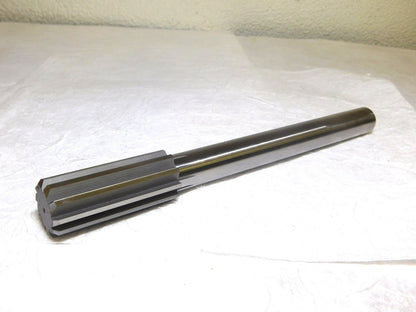 Hertel HSS Chucking Reamer 1-3/8 Dia 10 Flute 3.25 Fl Lgth 12 OAL 30146385 RL