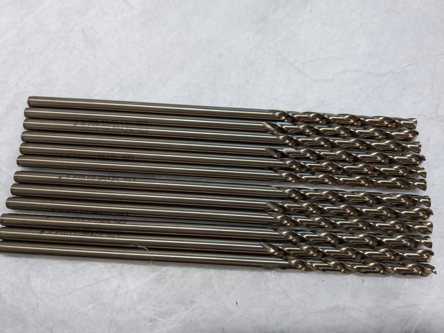 (12) Precision Twist Aircraft Extension Drill Bits #11 135 ° Cobalt 5996064