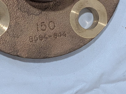 NIBCO 2" Pipe, 6" OD, Cast Copper Companion Pipe Flange B495406