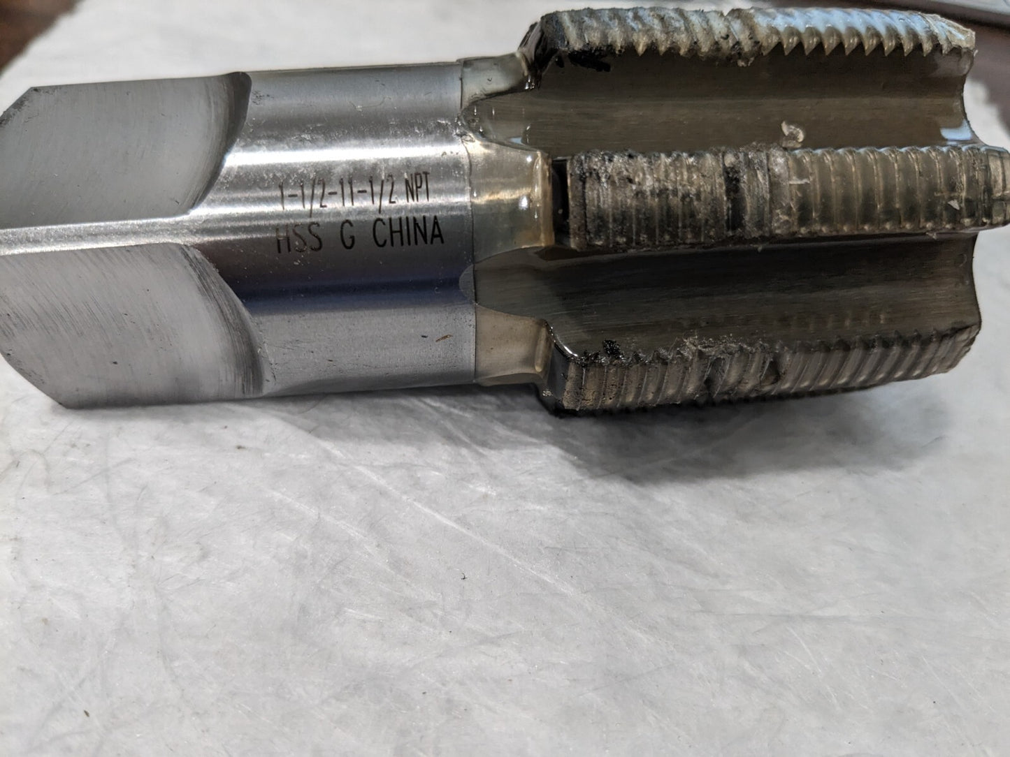 Standard Pipe Tap: 1-1/2 - 11-1/2, NPT, 7 Fl MSC-04662110