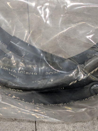 Pro-Source Hydraulic Pump Hose: 1/4" ID, 20' OAL, Rubber PS-MH-HPC1-09